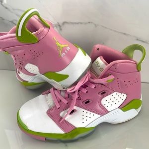 Jordan 6-17-23 Elemental Pink Vivid Green